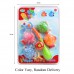 Bath Toys Water Play Fishing Game with 4 Cute Floating Fish Ideal Gift for Kids